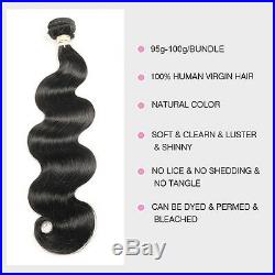 1000g/10Bundles Brazilian Virgin Human Hair Body Wave Wholesale Price HC Hair