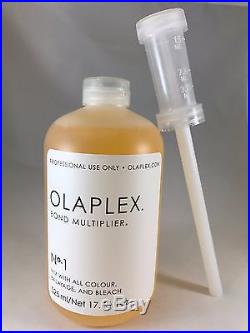 100% Authentic Olaplex No. 1 Bond Multiplier 525 ml / 17.75 oz + Dispenser