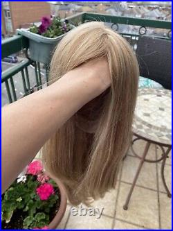 100% Human European Hair Wig Small Size Blonde