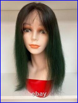 100%Remy Human Virgin Hair Full Lace Wig/360 Lace Frontal Natural /613 Fancy Wig