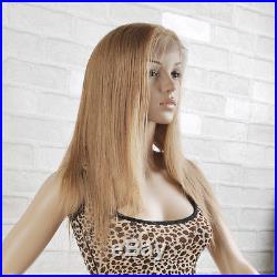 100% Remy indian Human Hair Full Lace Wig Natural Look #27 stock ready to ship