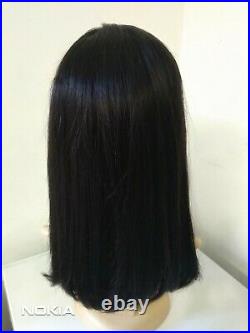 10a 100% Brazilian Human Hair Shoulder Bob LACE Frontal Wig 14 180% UK stock