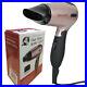 1200w Folding Travel Dual Voltage Hair Dryer Concentrator Hairdryer Rose Gold