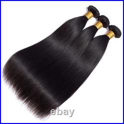 12A Human Hair Bundles Straight Hair Extensions Remy Virgin Hair Weft Weavy Hair