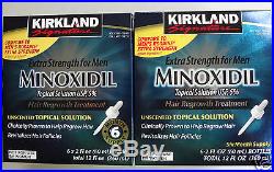 12 Months 5% Minoxidil Extral Strength For Men Hair Regrowth Treatment Kirkland