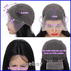 13×4 HD Lace Front Wigs Human Hair Wigs Straight Pre Plucked Wigs with Baby Hair