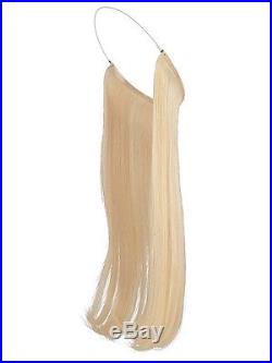 20 European Remy Halo Hair Extensions Double Drawn 100g Brown blonde black