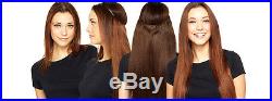 20 European Remy Halo Hair Extensions Double Drawn 100g Brown blonde black