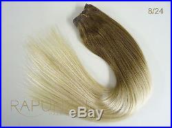 20 Ombre, balayage, dip dye remy hair extensions weft 1ft, 2ft, 3ft, 6ft or 9ft