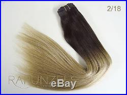 20 Ombre, balayage, dip dye remy hair extensions weft 1ft, 2ft, 3ft, 6ft or 9ft