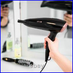 2200W Professional Style Hair Dryer Nozzle Concentrator Blower Pro Salon Heat UK