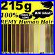 22 Thick Deluxe Comfort Clip in Remy Human Hair Extensions Brown Blonde Black