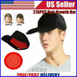 276PCS Portable Laser Hair Growth Cap Hat Cleared Hair Loss Therapy