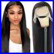 28inch Human Hair Lace Front Wig Straight 134 Frontal Wig and 44 Closure Wigs