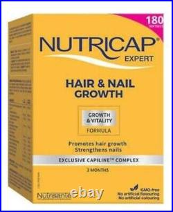 2 x NUTRICAP expert Hair & Nail Growth 360 softgels / 6 months supply