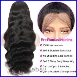 30inch Lace Front Wig Body Wave Human Hair 13×4 Frontal Wig 4×4 Lace Closure Wig