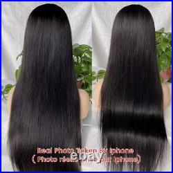 30inch Lace Front Wig Human Hair Straight 134 Lace Frontal Wigs for Women 10A
