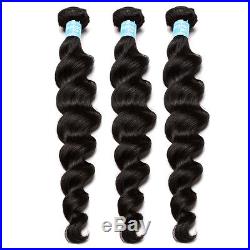 3Bundle/150g With Closure 360 Lace Frontal Hair Brazilian Body Wave With Closure