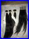 3 Bundles with Closure 100% Unprocessed Brazilian Virgin Human Hair US Stock