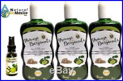 3 Shampoo Organico de Bergamota + 1aceite de bergamota gratis 100 organico