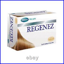 3box REGENEZ Hair Growth Vitamins Fast Stimulate Regrowth Care Damaged Hair