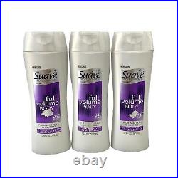 3x Suave Professionals Thick & Full Volumizing Shampoo 12.6 oz NEW