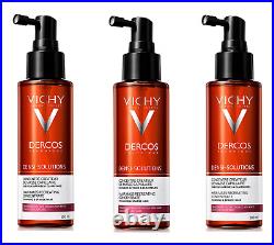 3x Vichy Dercos Densi-Solutions Hair Mass Creator Concentrated Care 100ml