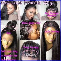 44 Silk Top Full Lace Human Hair Wig Pre Plucked Wavy Peruvian Lace Front Wig s