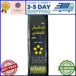 4X Afghan Hashish Oil 5 Stars hair Growth Oil Complete Set Of Natural