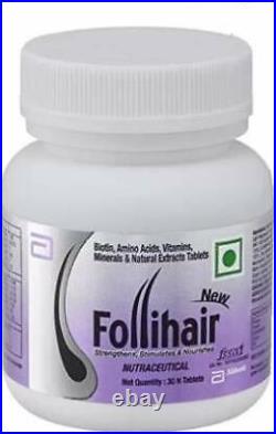 5 X Follihair Biotin Tablet For Hair Growth (30 Tablet)