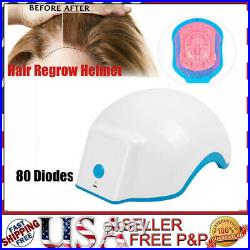 80 Diodes Laser Hair Loss Regrowth Growth Treatment Cap Helmet Therapy