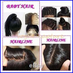 8A Full Lace Human Hair Wigs for Black Women Virgin Brazilian Glueless Full Wigs