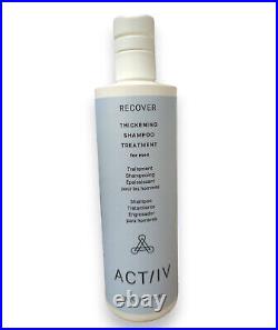 ACTIIV Recover for MEN Thickening Shamp Treatment & Cond 16oz BRAND NEW DUO SET