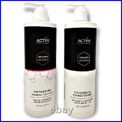 ACTIIV Recover for WOMEN Thickening Shampoo Treatment & Conditioner 16oz DUO SET