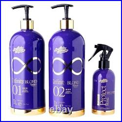 Ana Paula Carvalho Infinity Blond Treatment Kit hair Keratin