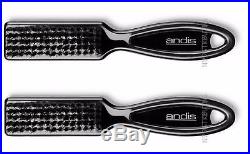 Andis Professional Blade Brush #12415 (2 PACK!) Black, Nylon Bristles, Cleaning