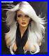 Angelica Designer Wig #60 White Rooted Illumina R Long Flowing Waves Sexy