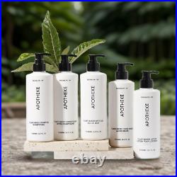 Apotheke Canvas Set Shampoo & Conditioner & Bath Gel & Hand Wash & Based Lotion