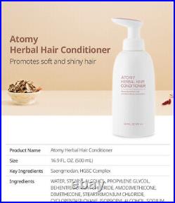 Atomy Herbal Hair Conditioner for Damaged Hair 16.9 FL 500 ml