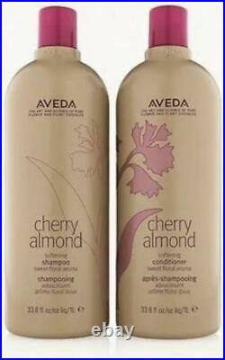 Aveda CHERRY ALMOND Shampoo & Conditioner Duo 33.8oz