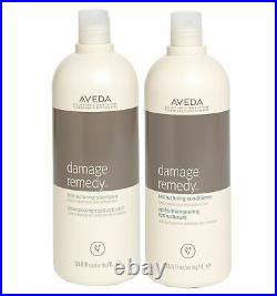 Aveda Damage Remedy Shampoo & Conditioner Liter Duo Set 33.8 oz