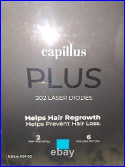 BRAND NEW CapillusPLUS Hair Regrowth Laser Cap 202LaserDiodes 2 Yr Warranty