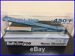 BaByliss Pro Nano Titanium 1 1/2 Ultra Thin Flat Iron Model #BABNT3073TN