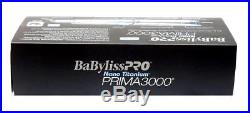 BaByliss Pro Nano Titanium Prima3000 1.25 Straightening Iron BABNT3000T NEW