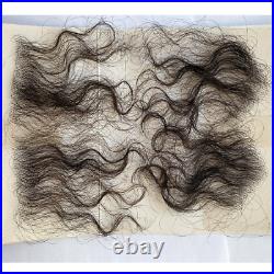 Baby Hair Stripes 4Pcs Human Hair Baby Hair Edge Body Wave Curly Lace Hairline