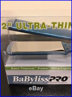 Babyliss Pro Nano Titanium Plated Untra-thing Straightening Iron 2 Babnt3074t