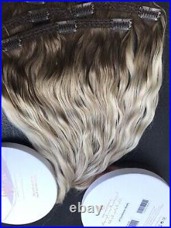 Beauty Works Clip-In High Quatity RealHuman Hair Extensions Scandinavian 20