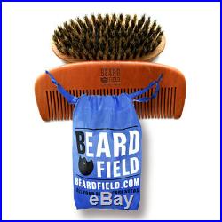 Best Beard Comb & Beard Brush Bundle for Men Beard Grooming kit