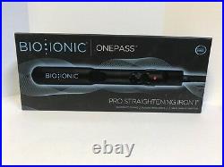 Bio Ionic Nano-Ceramic OnePass One Pass Straightening Flat Iron-1 (AUTHENTIC)