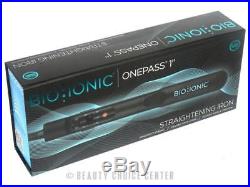 Bio Ionic One Pass 1 Nano-Ceramic Straightening Iron (Black)